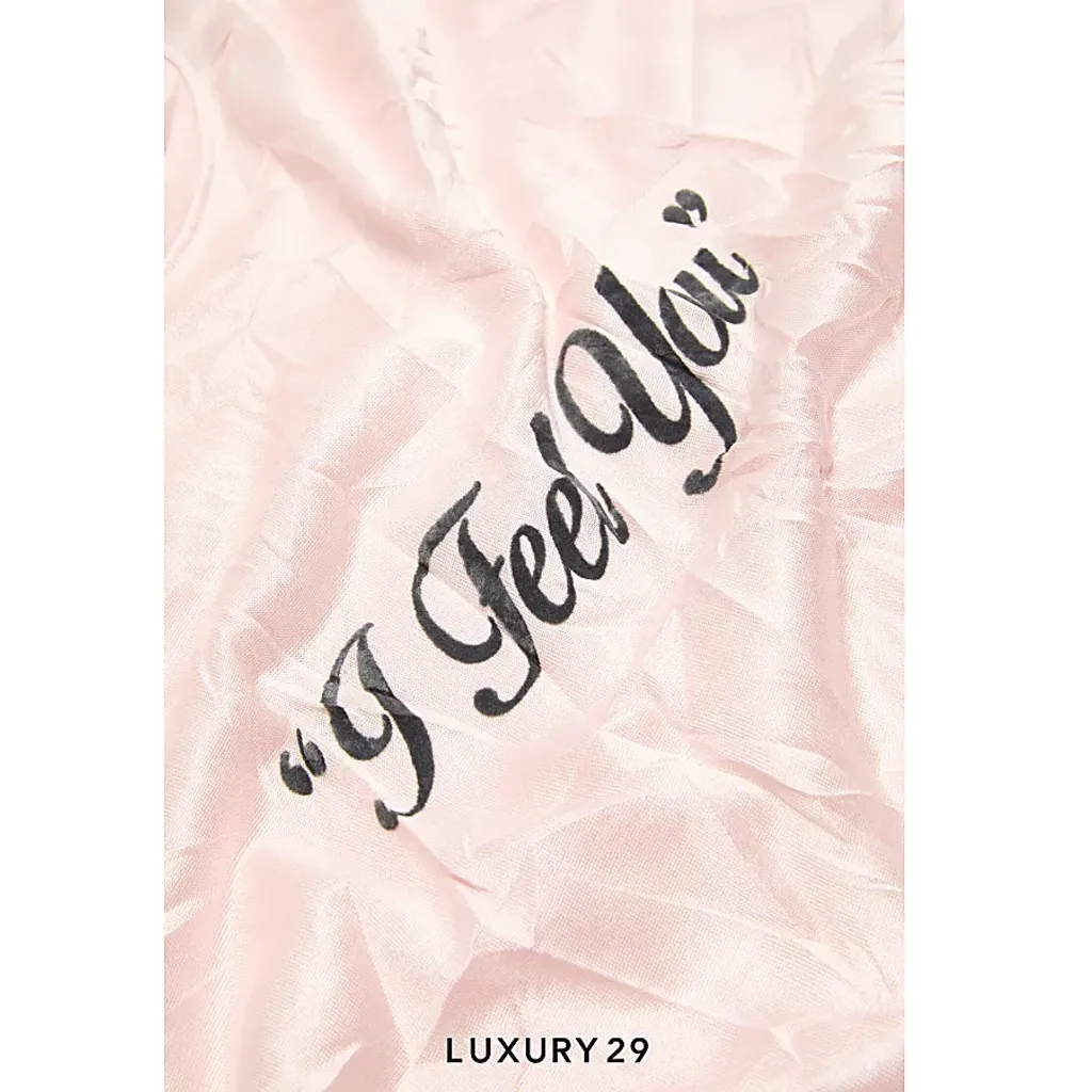 Acne Studios Crinkled graphic t-shirt Powder Pink(M/S, Pink)