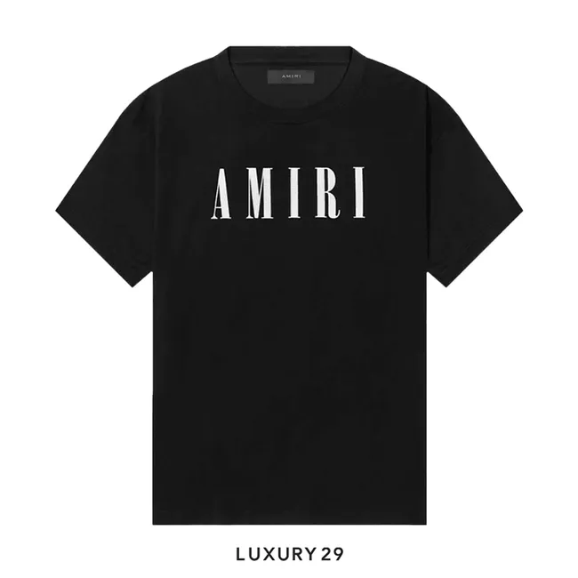 AMIRI CORE LOGO TEE BLACK