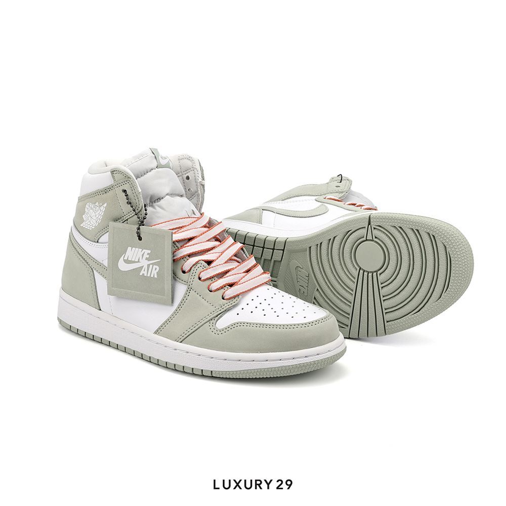 Nike Jordan 1 Retro High OG Seafoam (Women's)(40.5, Grey)