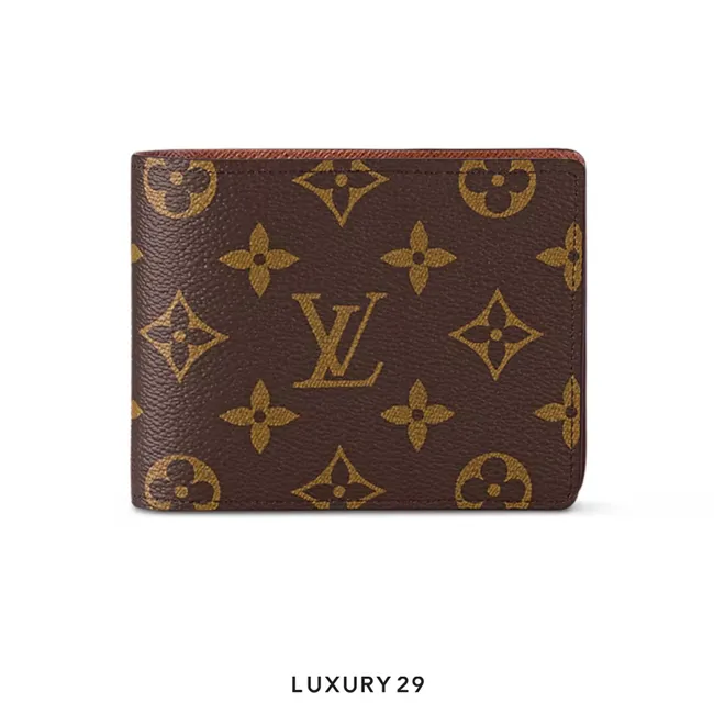 Louis Vuitton LV Multiple Wallet Monogram Canvas Brown