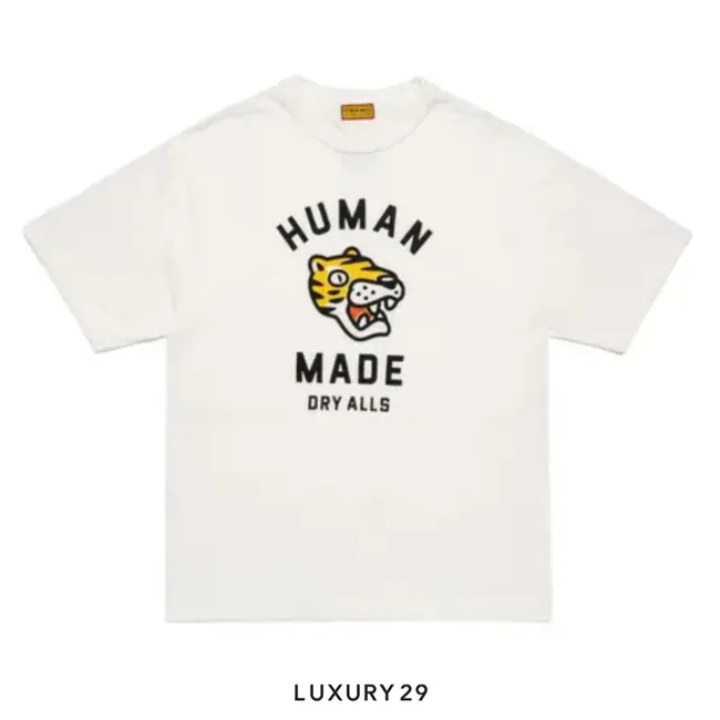 Human Made Graphic Tiger Head T-shirt White