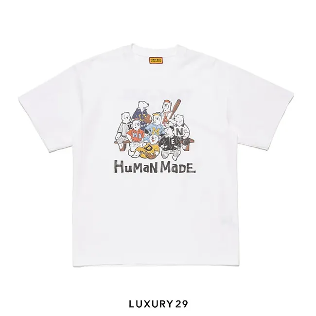 Human Made Animal Graphic T-shirt White