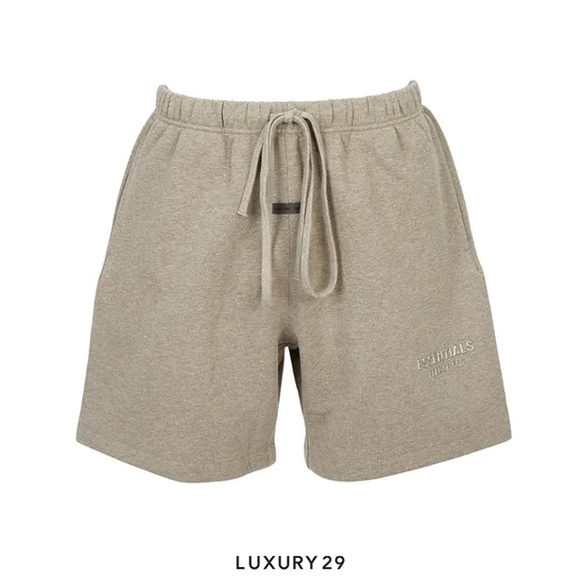 Fear of God Essentials Soccer Fleece Shorts Homestead Heather