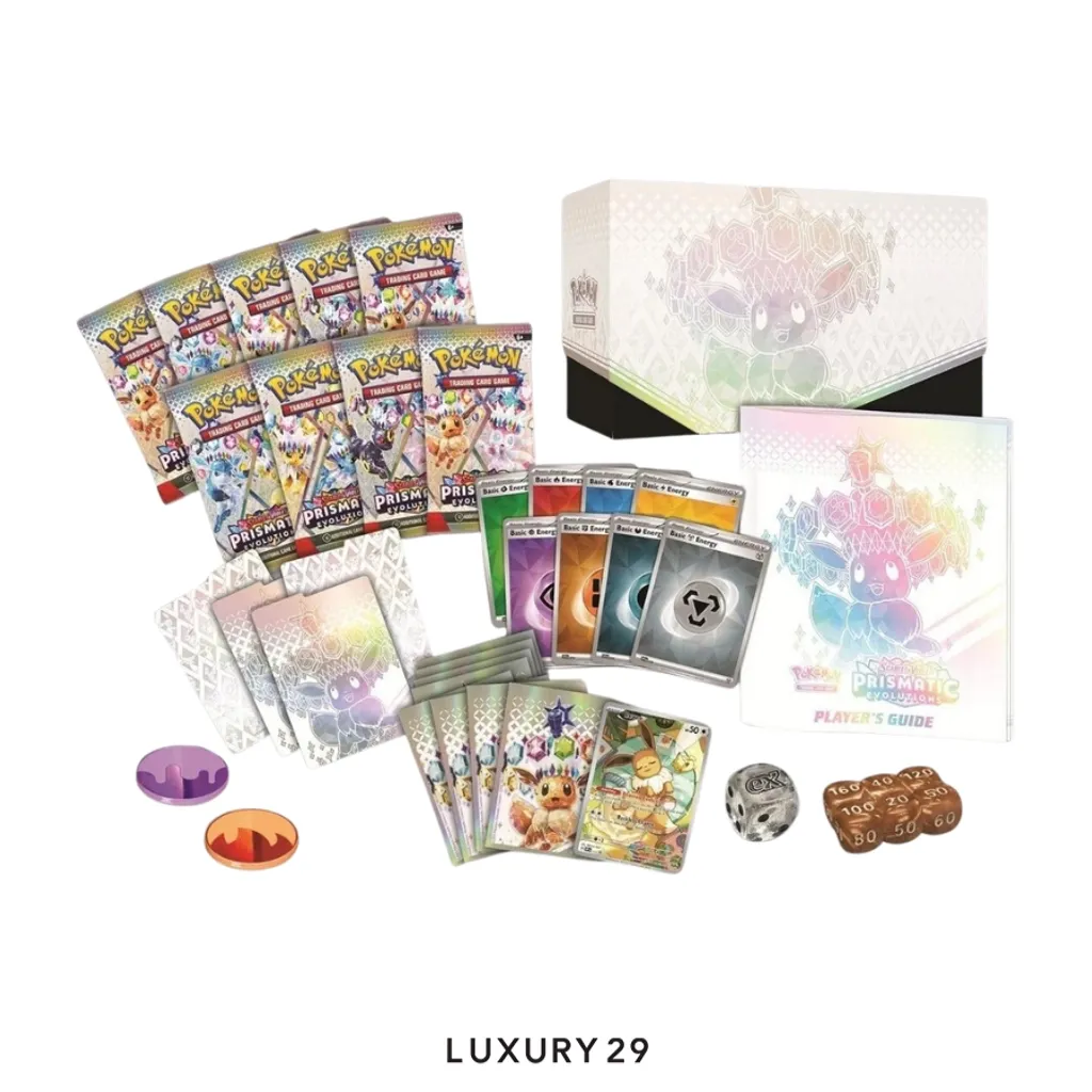 Pokemon TCG: scarlet & violet prismatic evolutions elite trainer box (EN)(Small, Multicolour)