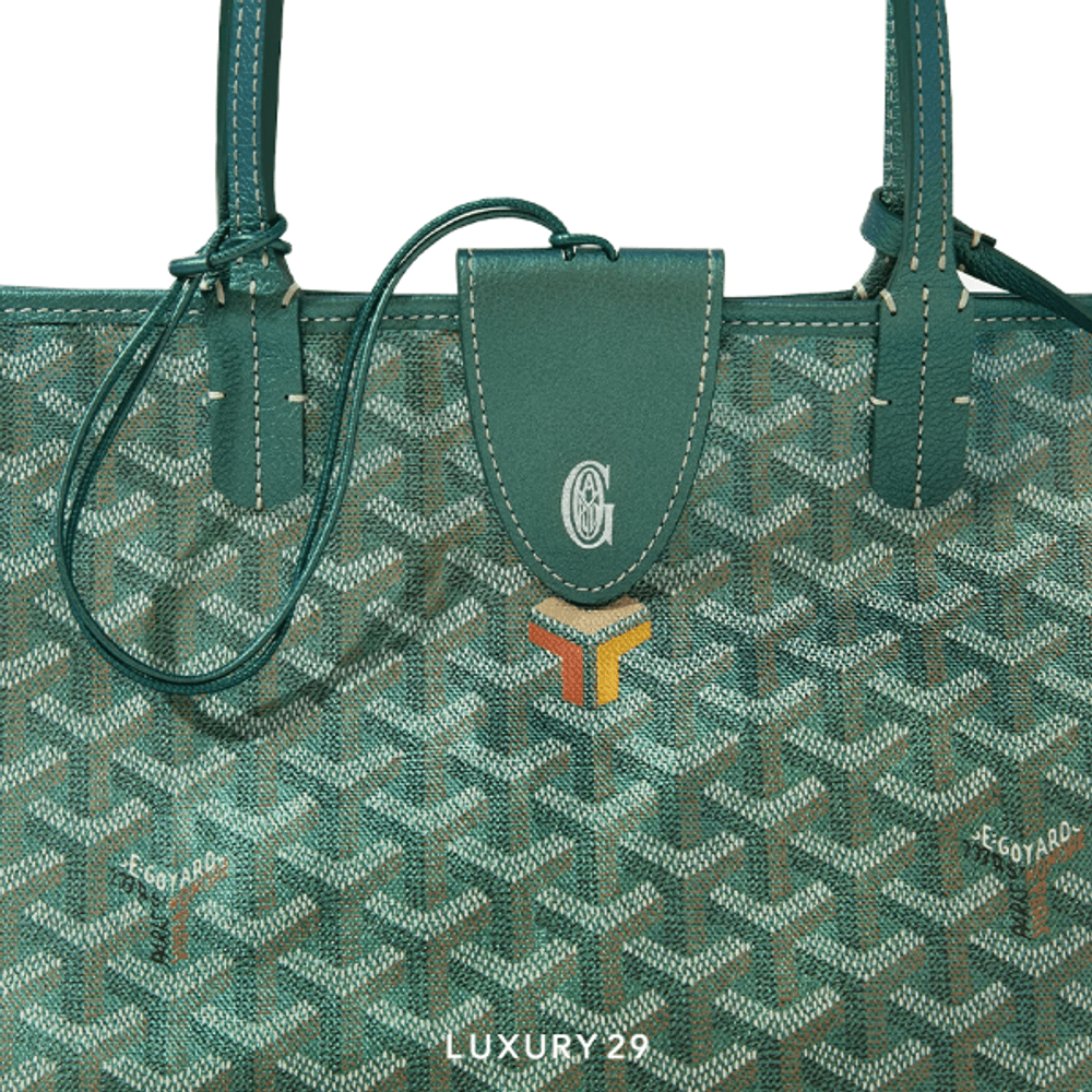 Goyard Saint Louis PM Bag 2024 Pearly Green(Small, Green)