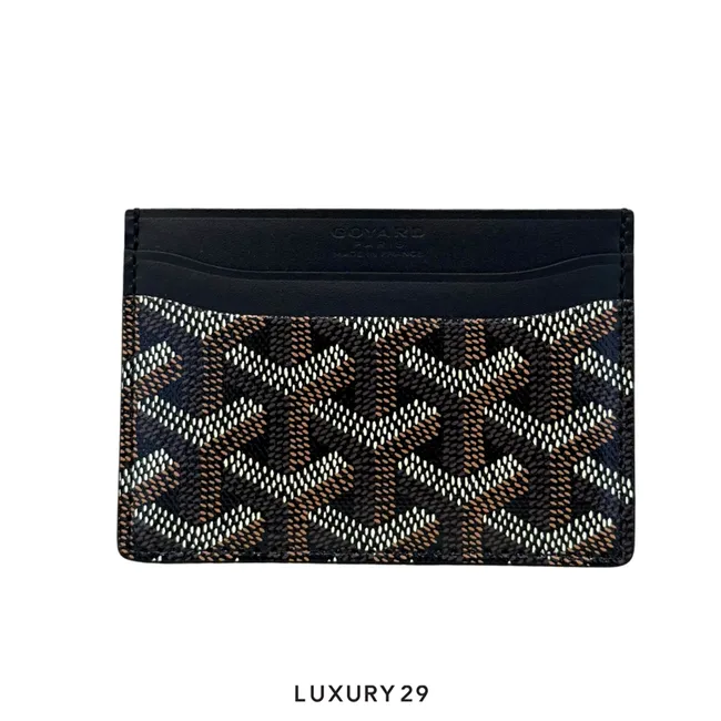 Goyard Saint-Sulpice Card Wallet Black