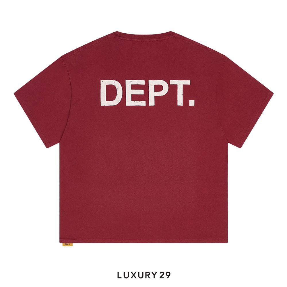 Gallery Dept. Gym tee Maroon(L, Red)