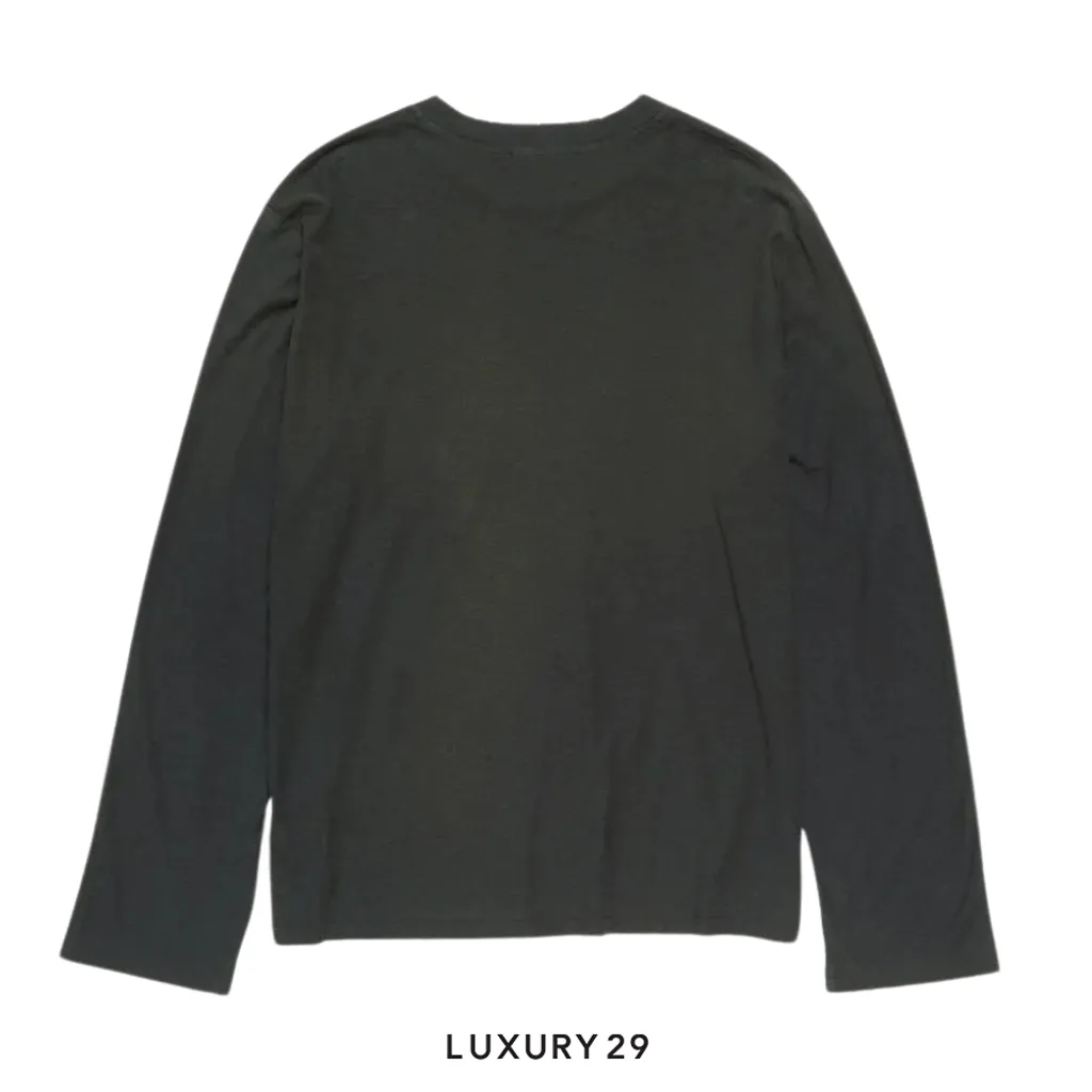 Acne Studios Logo t-shirt Faded black(S/XS, Black)