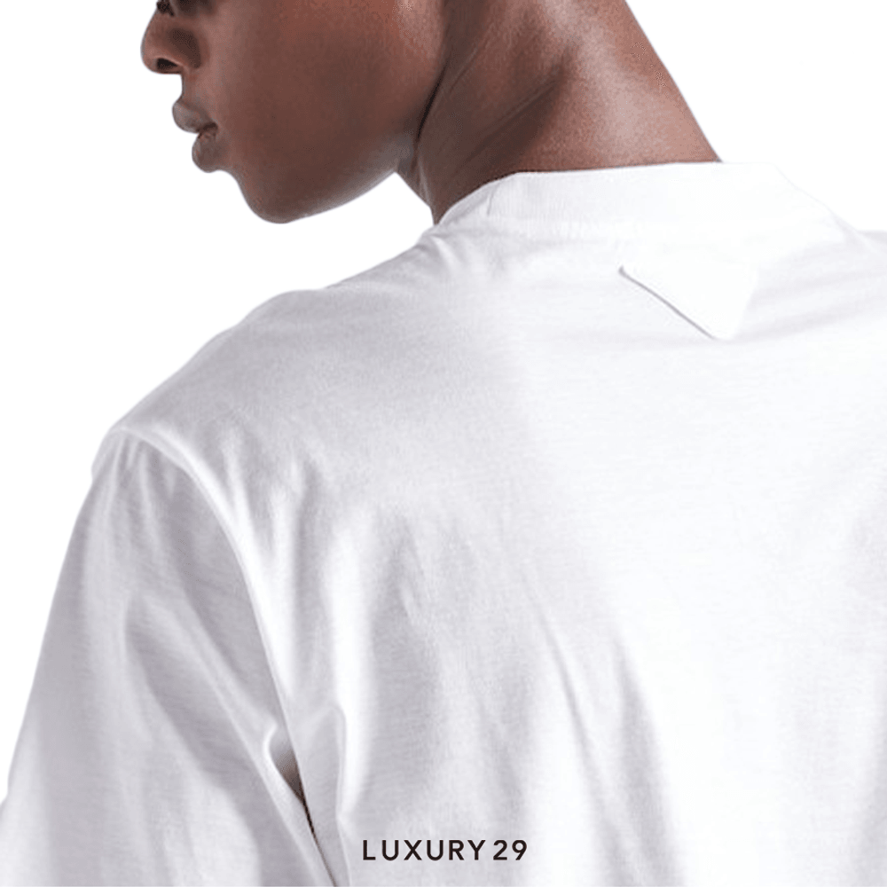 【PRADA】GIROCOLLO MC◆UJN9291045 Prada Girocollo Mc Top in White for Men | Lyst