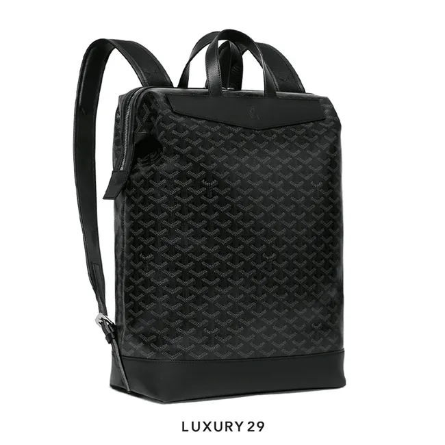 Goyard Cisalpin MM Backpack Jet Black