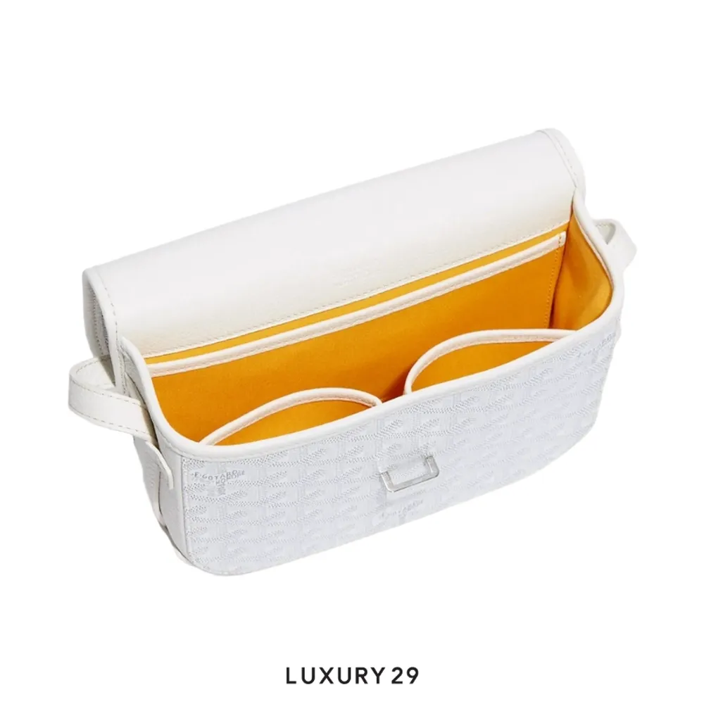 Goyard Belvedere PM Bag White(Small, White)