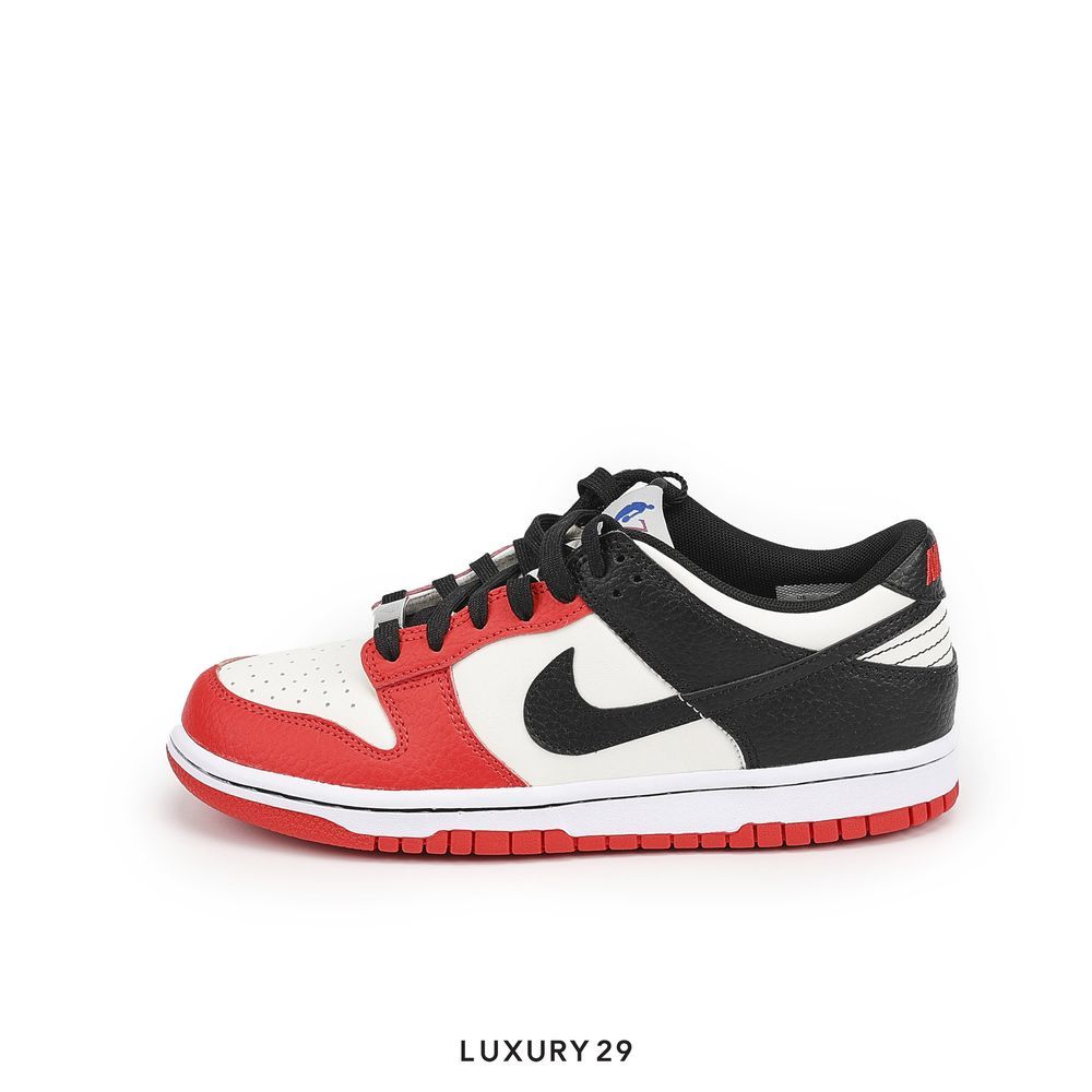 Nike Dunk Low EMB NBA 75th Anniversary Chicago(41, Red)