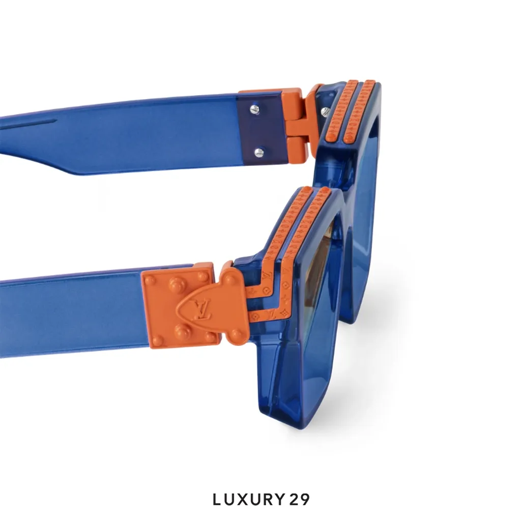 Louis Vuitton 1.1 Millionaires Sunglasses Blue(Small, Blue)