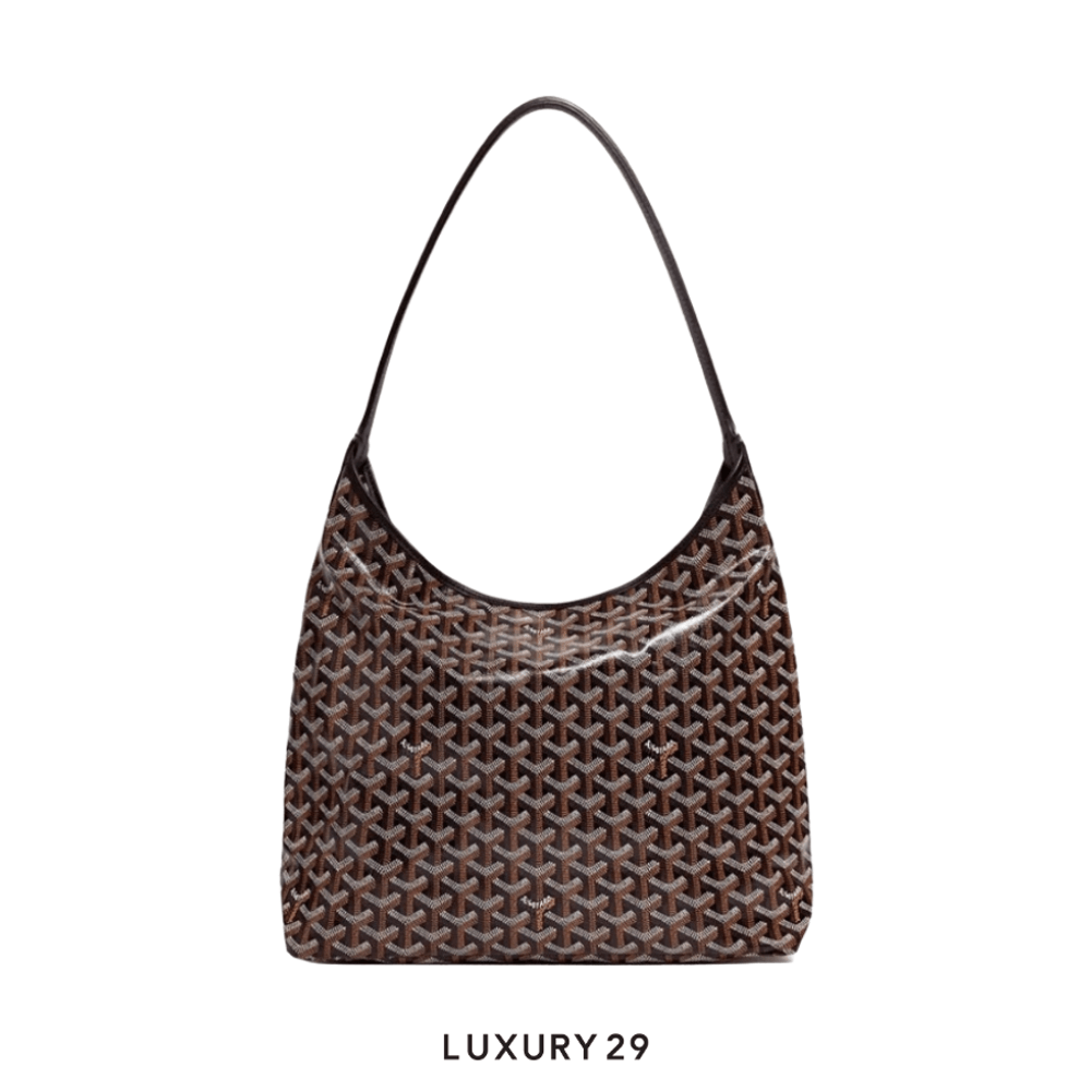 Goyard Boheme Hobo Bag Black(Small, Black)