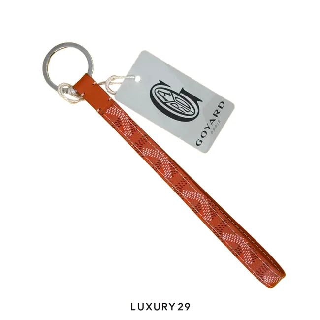 Goyard Sesame Key Ring Orange