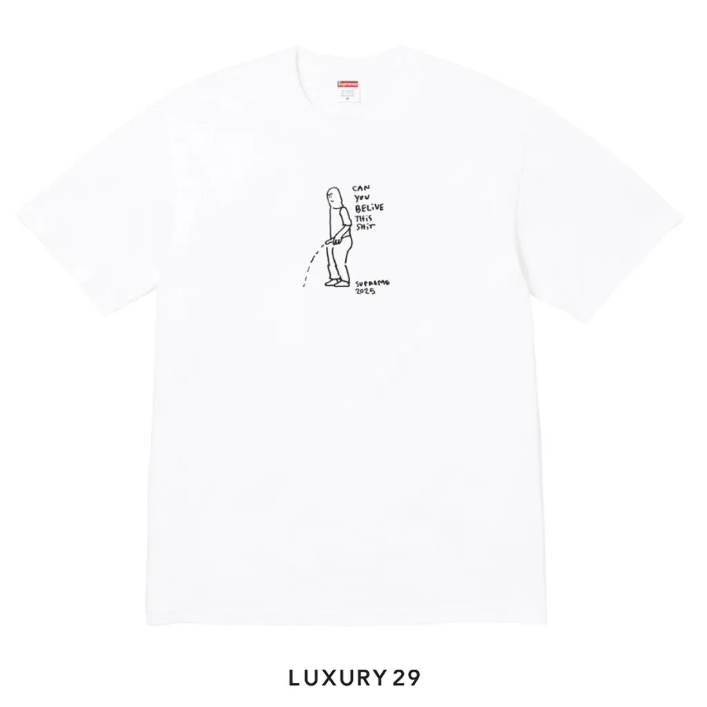 Supreme Piss Tee Whiite(M, White)