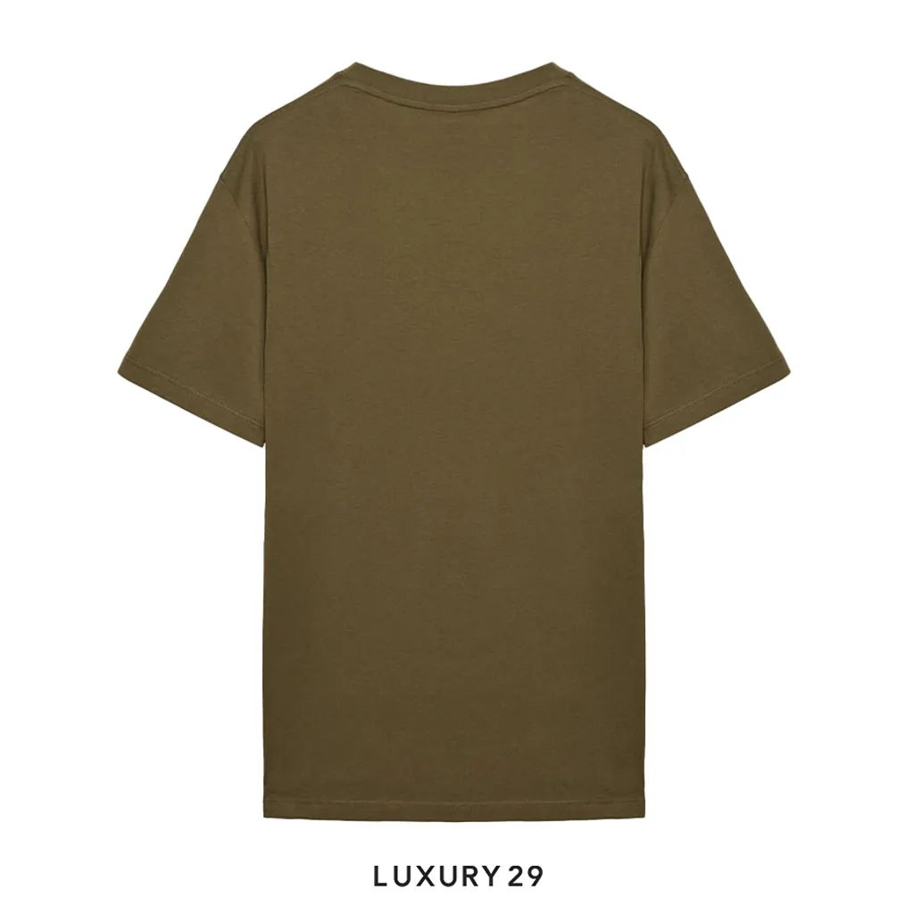 Loewe Relaxed Fit T-Shirt Khaki Green(L, Green)