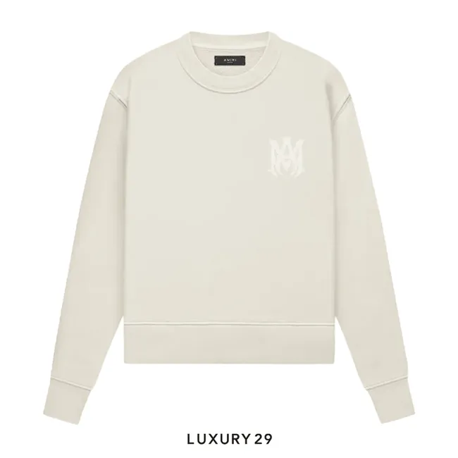 Amiri Core Crewneck Sweatshirt 'Alabaster'