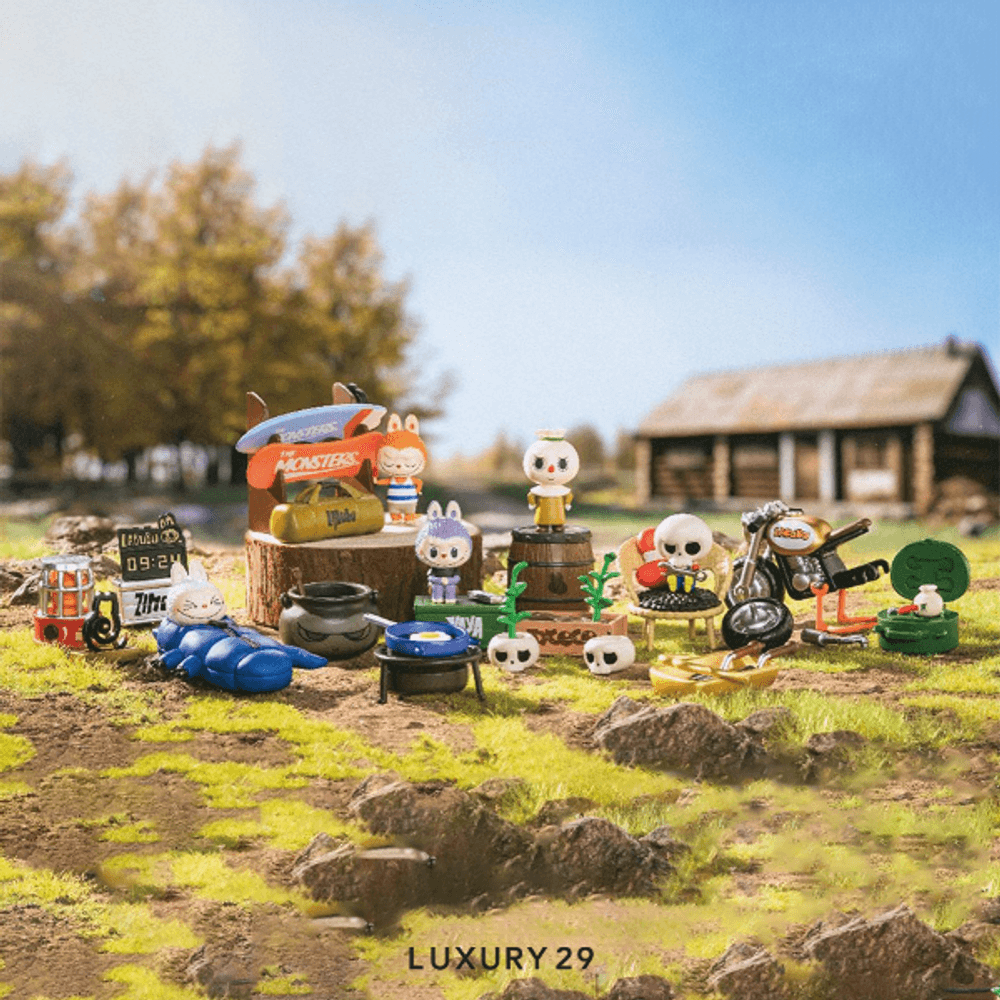 POP MART The Monsters Home of the Elves Series(Small, Multicolour)