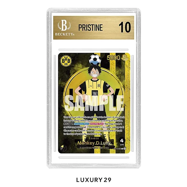 One Piece Promotion Cards Monkey.D.Luffy  (BVB x One Piece Campaign)  (BGS10)