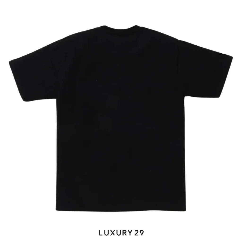 A Bathing Ape Men's STA CAMO BY BATHING APE TEE Black(L, Black)
