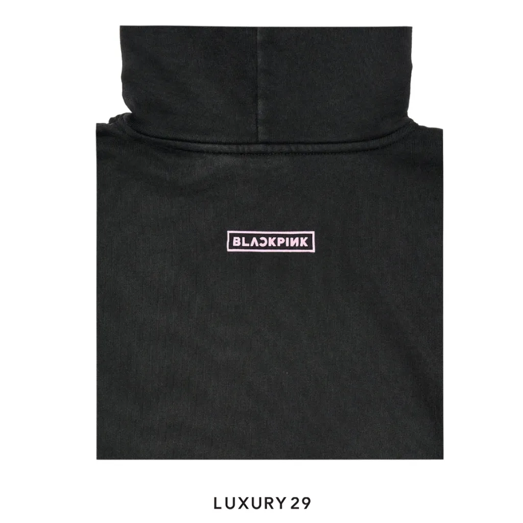 Complex Disney x BLACKPINK Mickey Hoodie - Charcoal(S, Black)