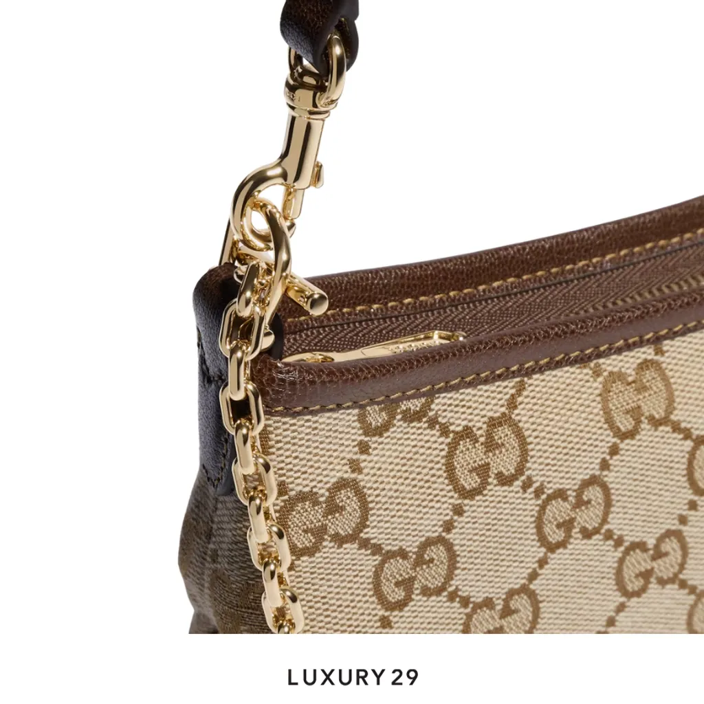 Gucci Gossip small shoulder bag(Small, Brown)