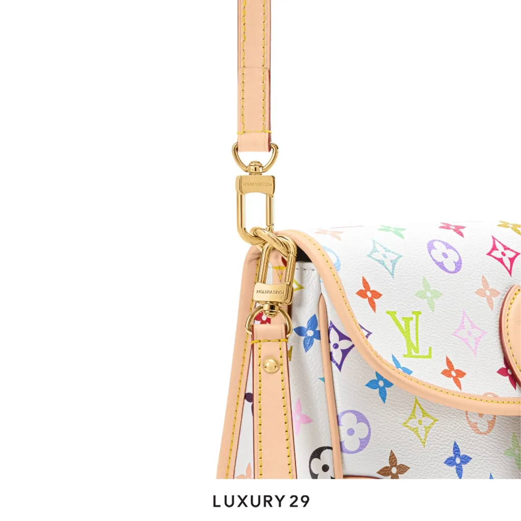 Louis Vuitton LV x TM Lineup Bags Multicolor/White(Medium, White)