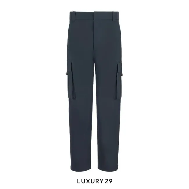 Dior Technical Cargo Pants Navy