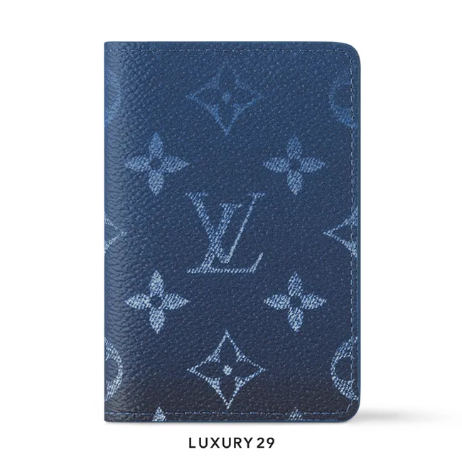Louis Vuitton LV Pocket Organizer Navy Blue