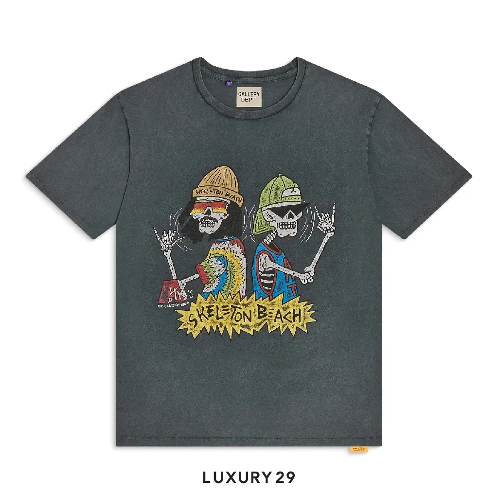 Gallery Dept.ATK SKELETON BEACH TEE(M, Black)