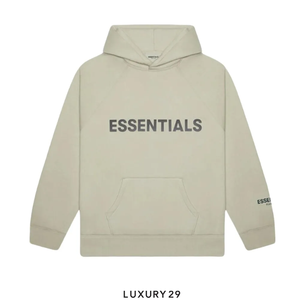 Essentials Fear of God Essentials Hoodie Moss(XS, Grey)