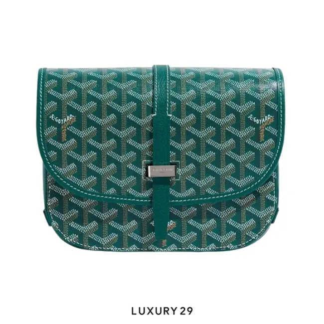 Goyard Belvedere PM Bag Green