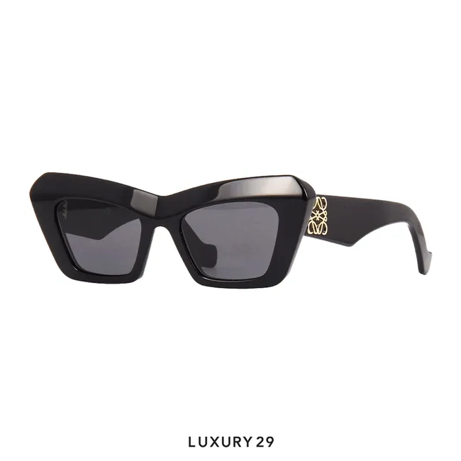 Loewe Cateye Sunglasses in Acetate Black