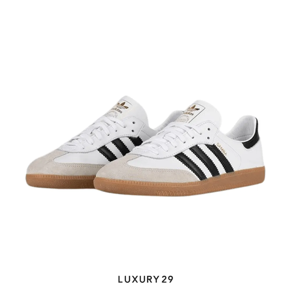 Adidas Samba Decon White Black Gum(M)(44.5, White)