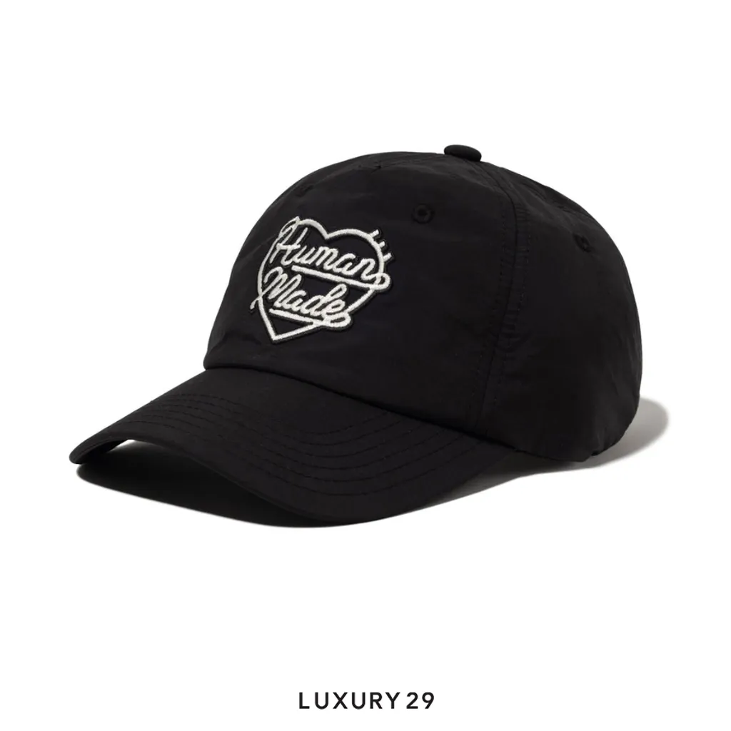 HUMAN MADE 5PANEL NYLON CAP　BLACK Human Made 5PANEL NYLON CAP Black