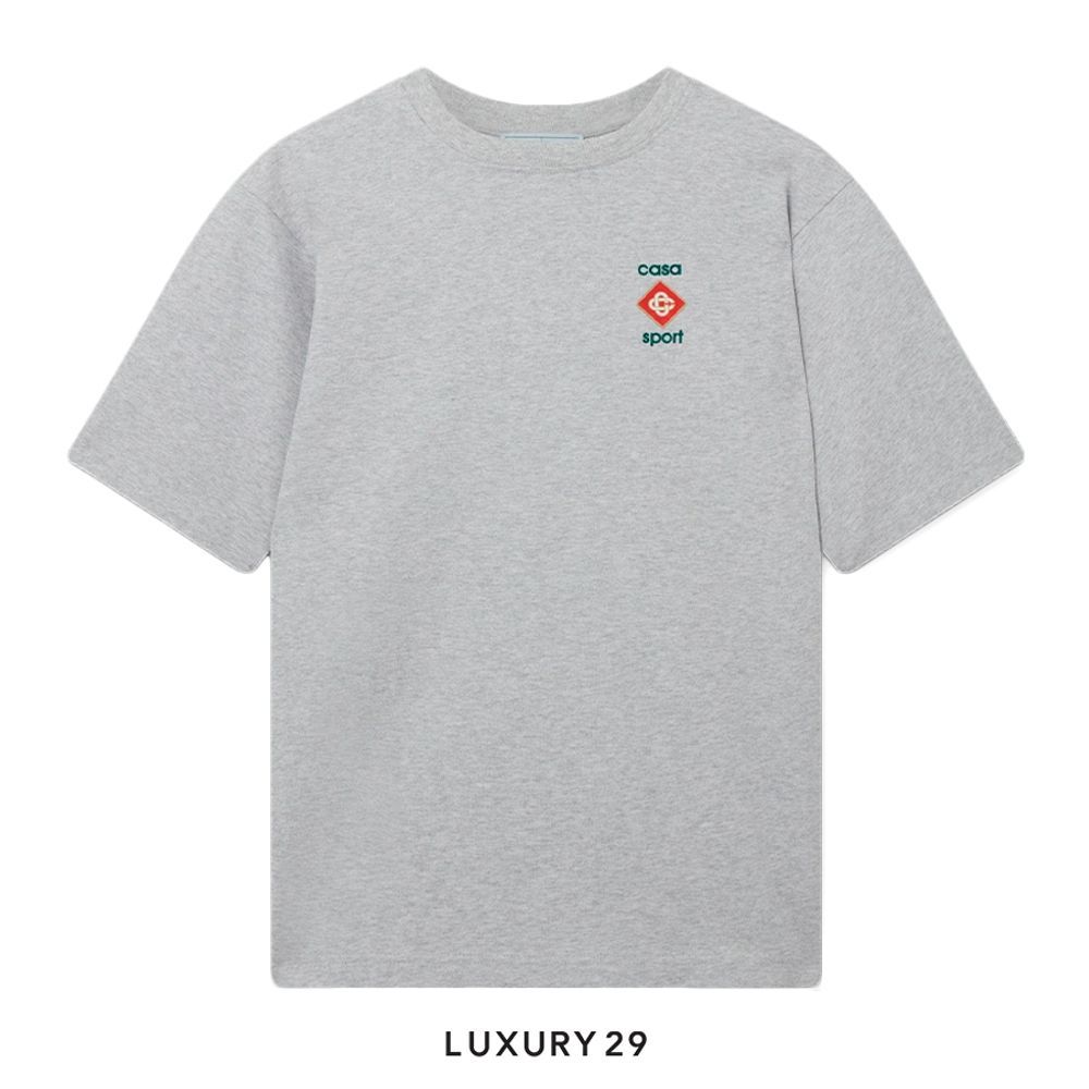 Casablanca Sport 3D Oversized T-Shirt Grey(S, Grey)