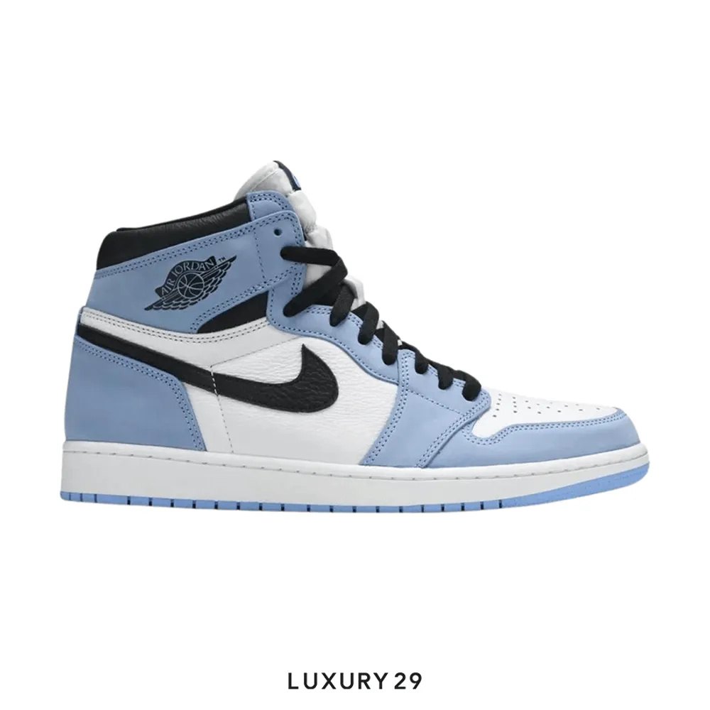 Nike Jordan 1 Retro High OG University Blue (GS)(M)(40, Blue)