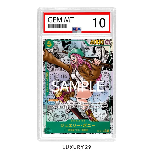 One Piece Jewelry Bonney  (118)  (Manga) Legacy of the Master SEC OP12-118 PSA10  (JP)