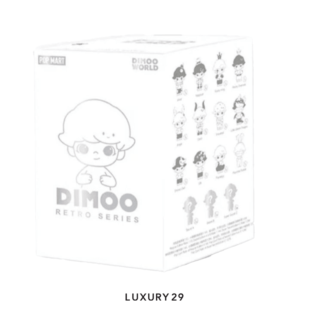 POP MART DIMOO Retro Series Figures(Small, Multicolour)