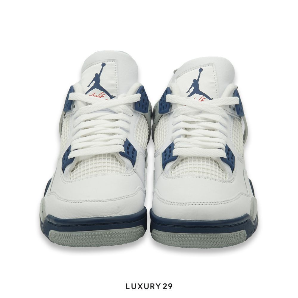 Nike Jordan 4 Retro Midnight Navy(41, Blue)