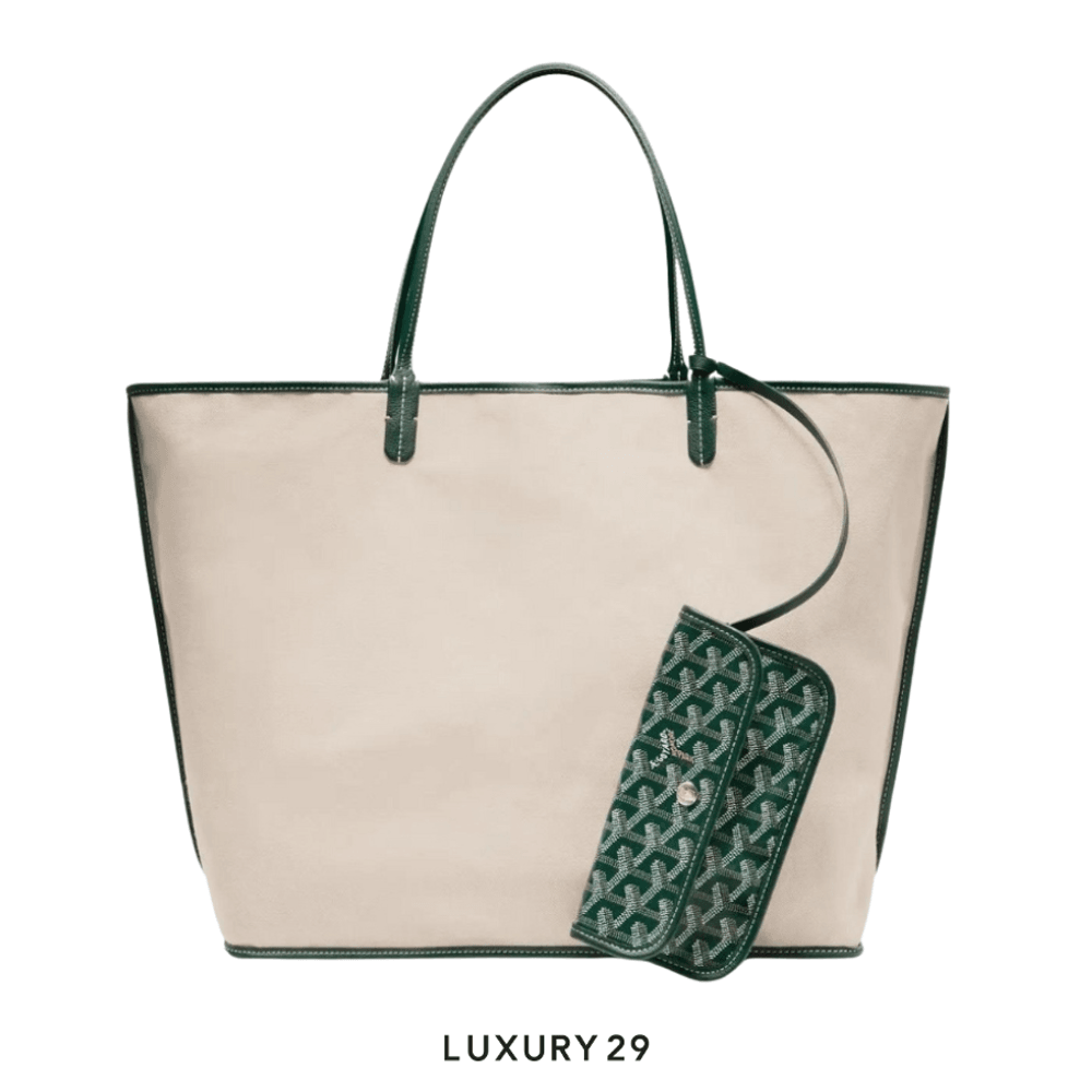 Goyard Saint Louis GM Bag Green(Large, Green)
