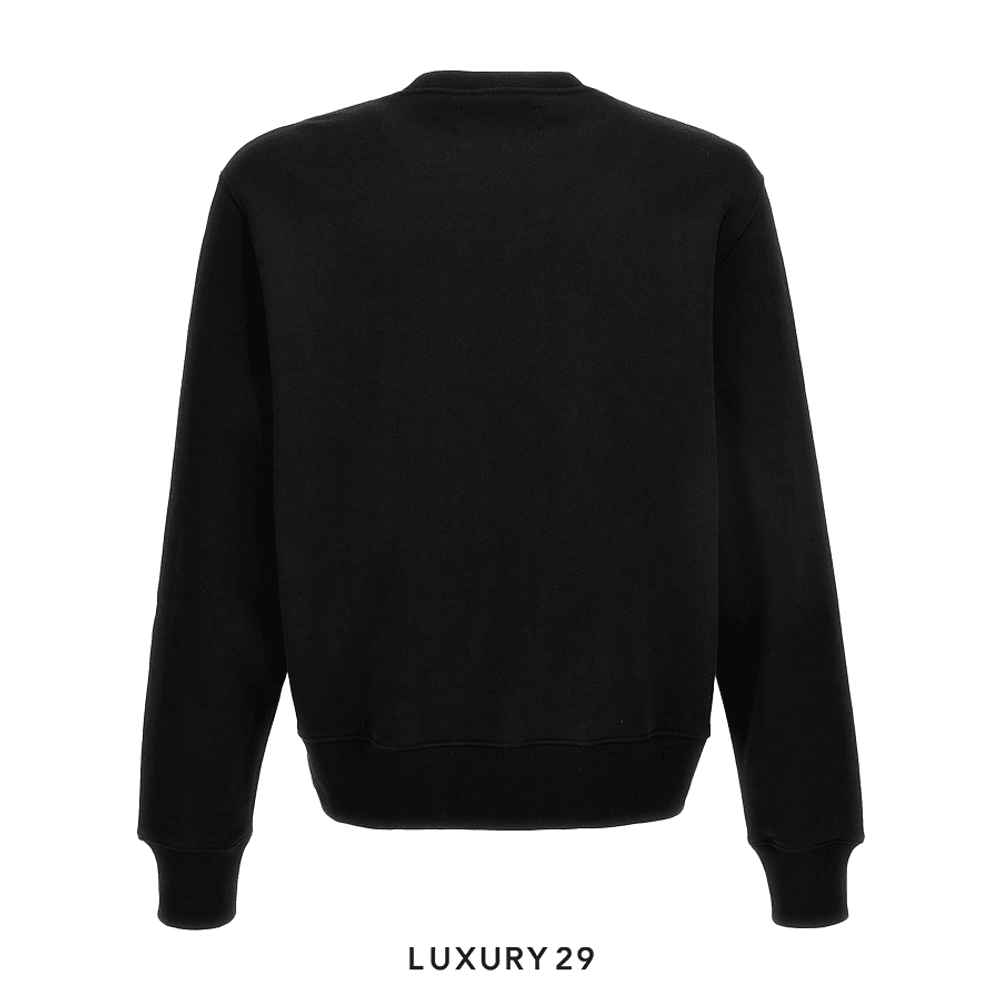 Amiri Cheetah Logo Crew 'Black' Long Sleeve(XS, Black)