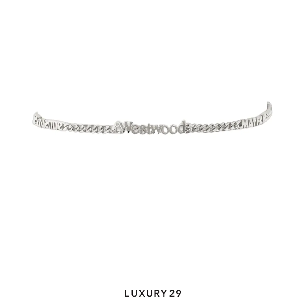 Vivienne westwood Millicent Necklace SS26 SI U(Free Size, Silver)