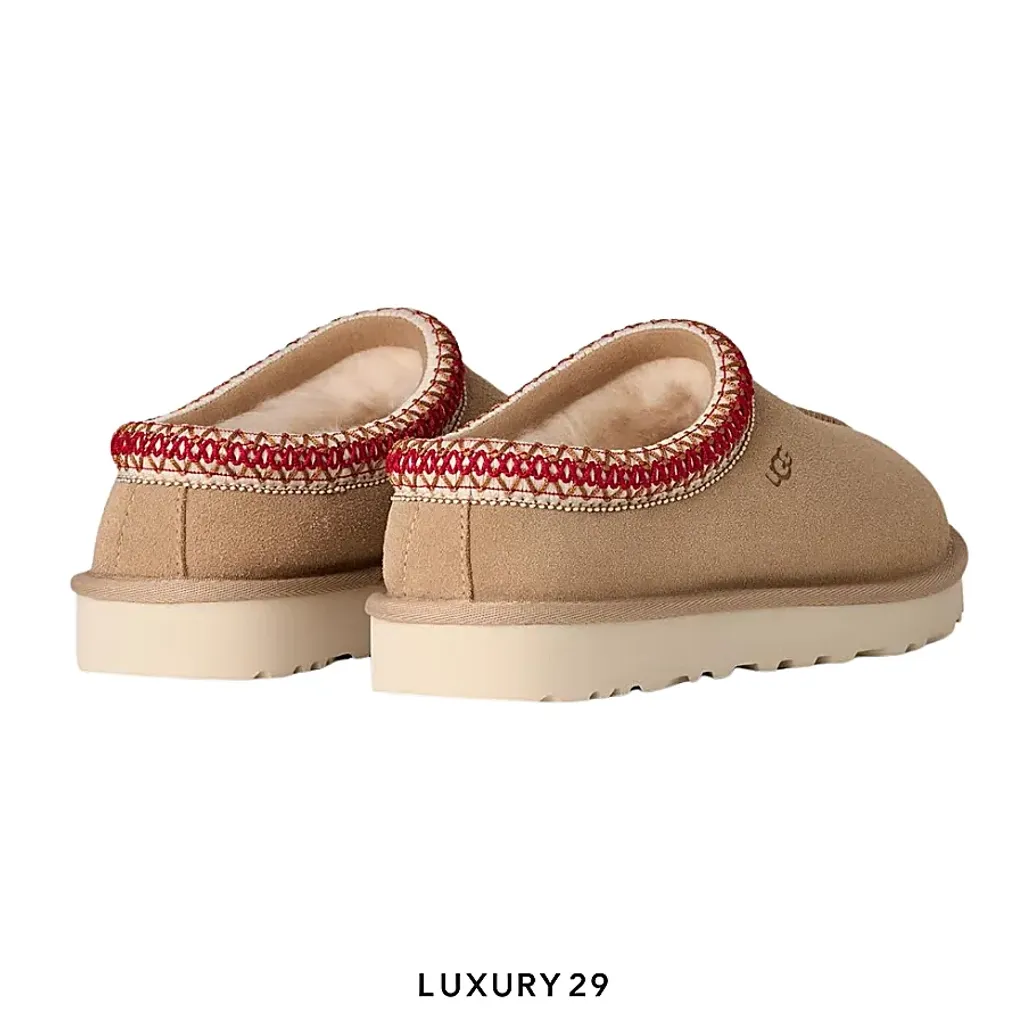 UGG Tasman II Sand / Dark Cherry(38, Brown)