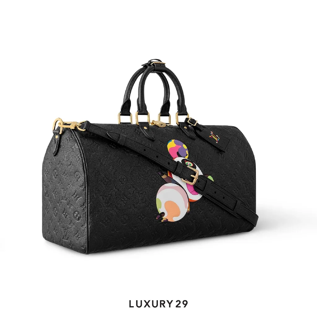 Louis Vuitton LV x TM - Keepall Bandouliere 45 Black(Large, Black)