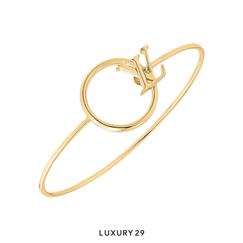 Louis Vuitton LV Eclipse Bracelet Gold(Small, Gold)