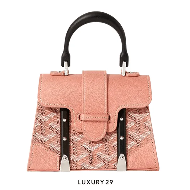 Goyard Saigon Structure Nano Bag 2024 Pearly Coral