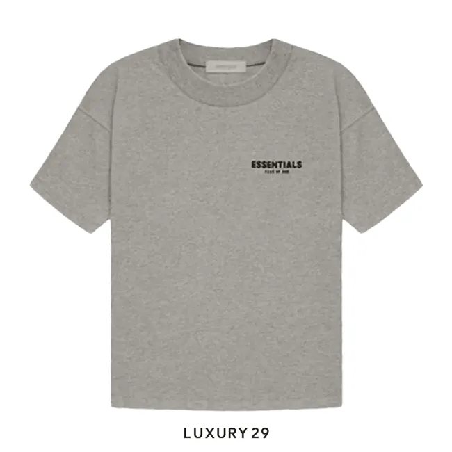 Essentials Fear Of God T-Shirt Dark Oatmeal  (SS22)