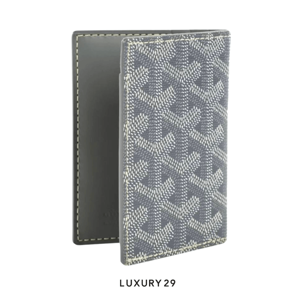 Goyard Saint-Marc Card Wallet Grey(Small, Grey)
